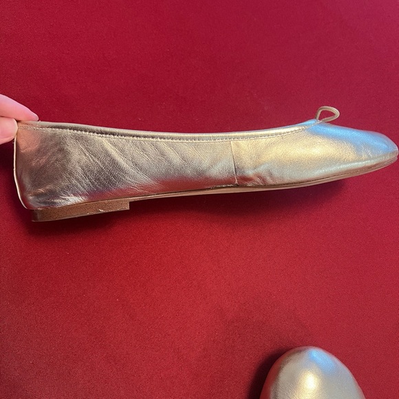 Sam Edelman leather gold flats, size 9.5. - Picture 8 of 11